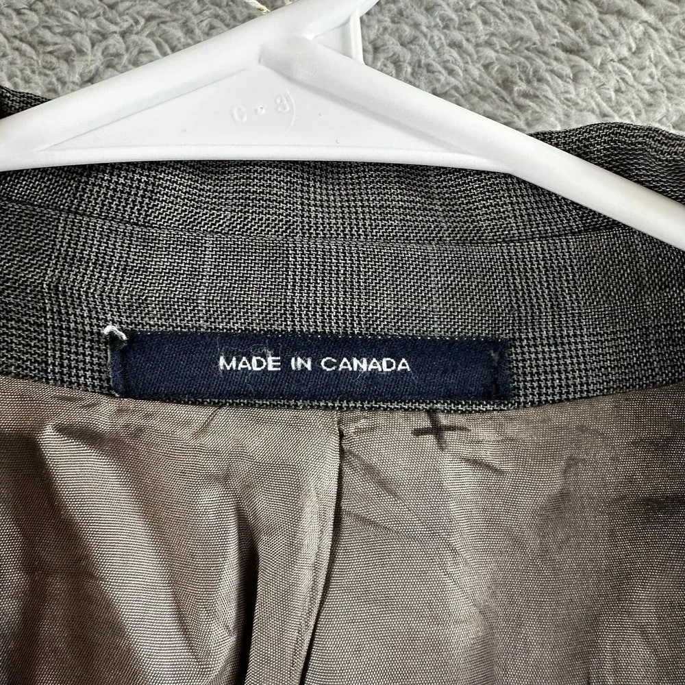 Ralph Lauren Blazer Mens‎ 42R Sport Coat Wool Cashmere Gray Tartan Plaid Suit